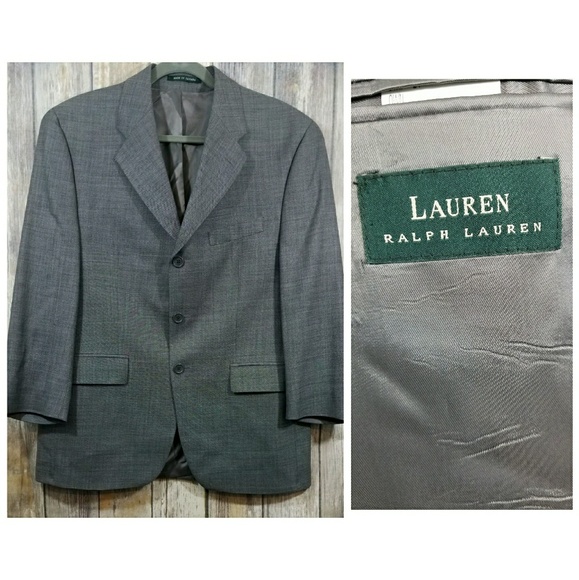 lauren ralph lauren wool blazer